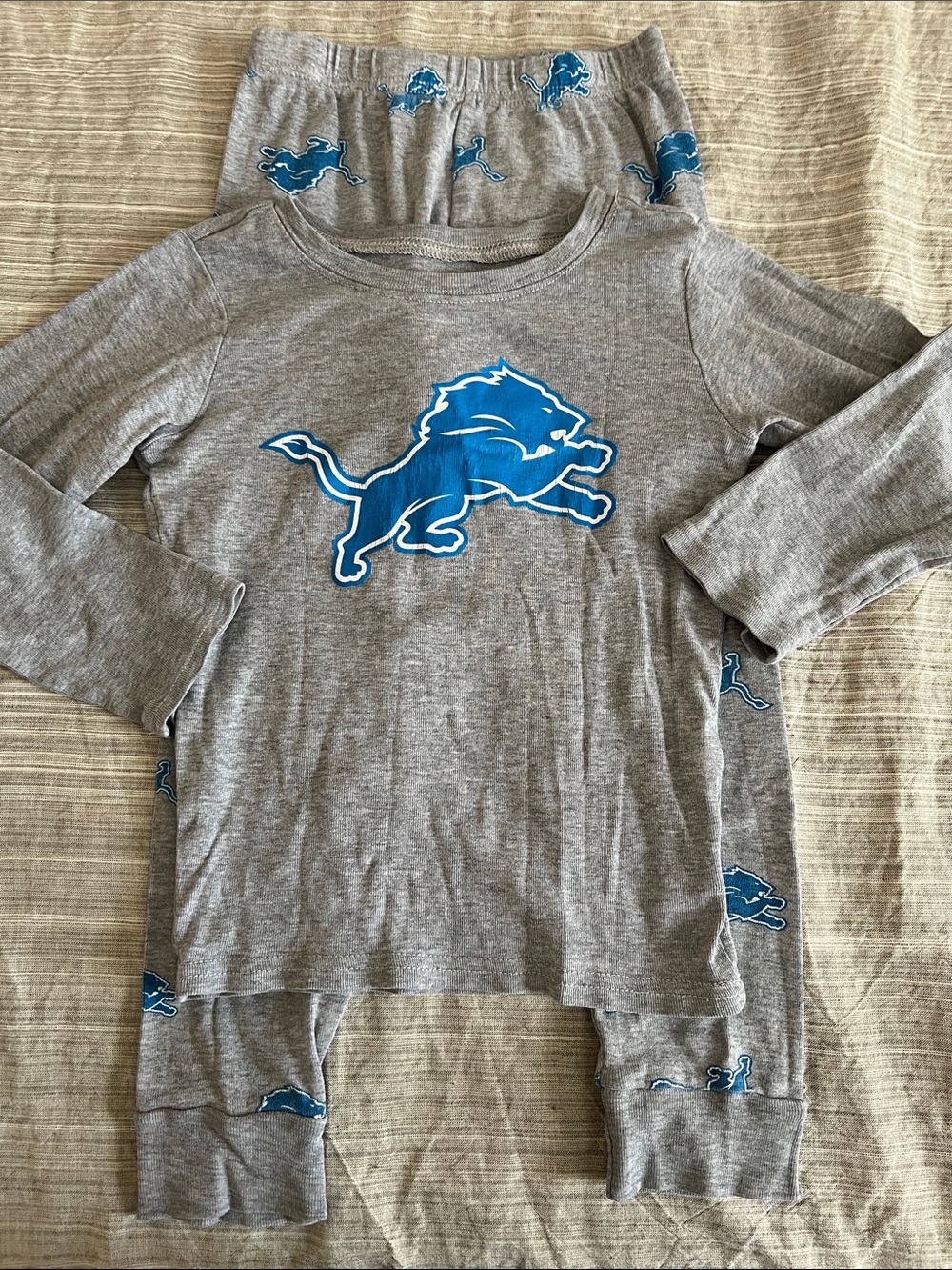 Boys Lions NFL PJ’s set